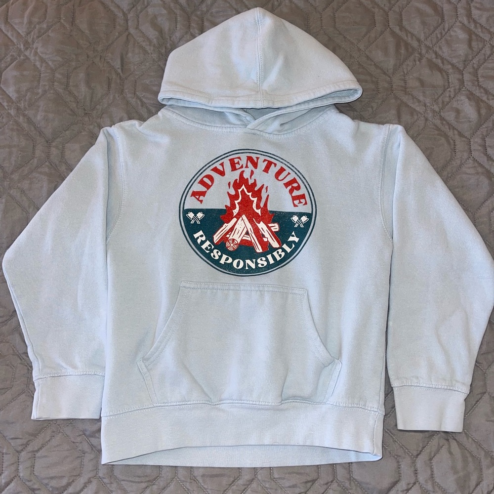 ***Super Cute*** EUC blue Faze hoodie hooded sweatshirt size M medium
